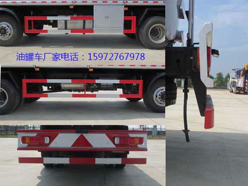 福田小三軸前四后四油罐車