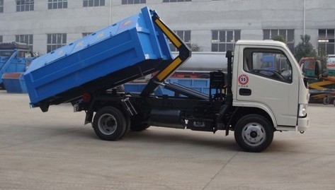 勾臂垃圾車?yán)鋱D片 勾臂垃圾車?yán)鋱D片