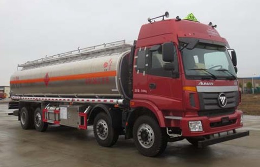 福田歐曼前四后六鋁合金油罐車圖片 福田歐曼前四后六鋁合金油罐車圖片