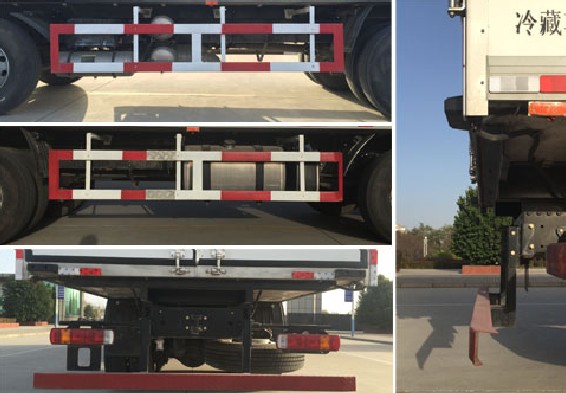 大運9.6米前四后八冷藏車