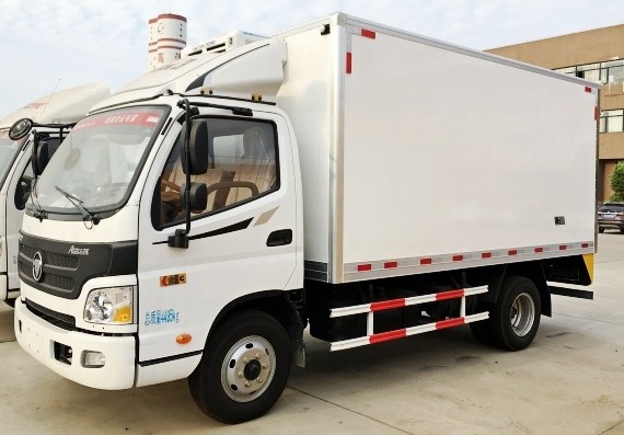 國(guó)五福田歐馬可4.1米冷藏車(chē)
