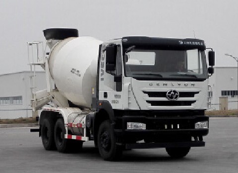 紅巖杰獅后雙橋攪拌車