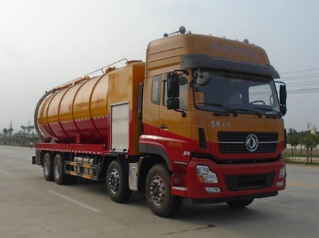 東風天龍前四后八高壓清洗吸污車