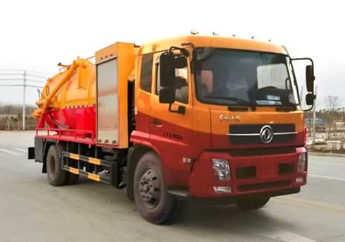 東風(fēng)天錦高壓清洗吸污車
