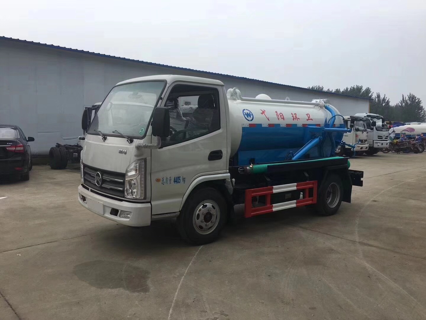凱馬藍(lán)牌2方吸污車