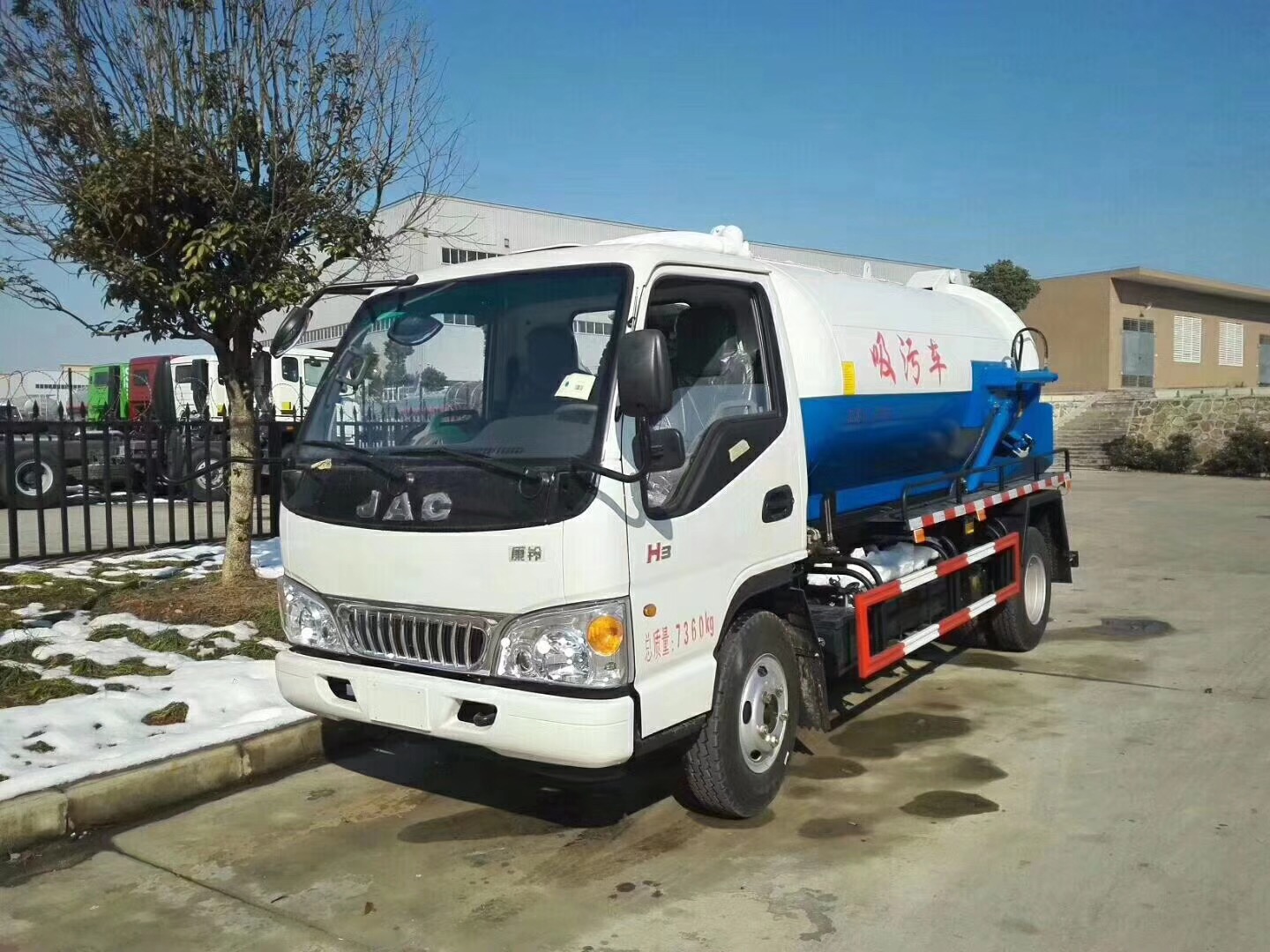 江淮康鈴5方吸污車