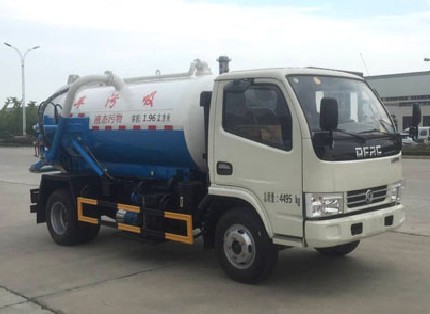 東風(fēng)多利卡藍(lán)牌2方吸污車