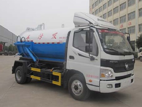 福田歐馬可5方吸污車