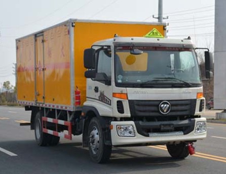 福田歐曼6.2米易燃液體廂式運輸車圖片 福田歐曼6.2米易燃液體廂式運輸車圖片