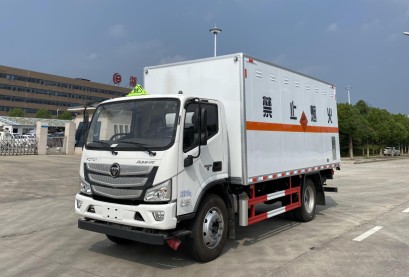 國六福田歐馬可廂長(zhǎng)5.1米1類爆破器材運(yùn)輸車_湖北楚勝汽車
