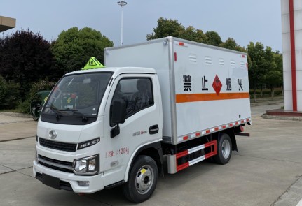 國六躍進S80柴油版廂長3.1米/3.4米3類易燃液體廂式運輸車_湖北楚勝汽車