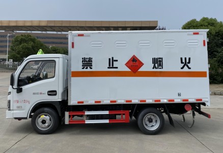 國六躍進S80柴油版廂長3.1米/3.4米3類易燃液體廂式運輸車_湖北楚勝汽車