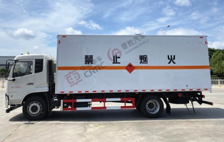 國六東風(fēng)天錦6.2米/6.6米/6.8米易燃氣體廂式運輸車_湖北楚勝汽車