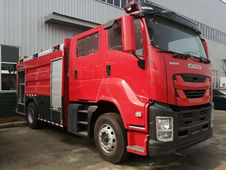 國(guó)六慶鈴6噸泡沫消防車(chē)圖片 國(guó)六慶鈴6噸泡沫消防車(chē)圖片