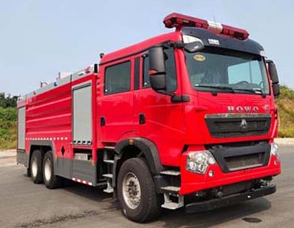國(guó)六重汽豪沃12噸泡沫消防車圖片 國(guó)六重汽豪沃12噸泡沫消防車圖片