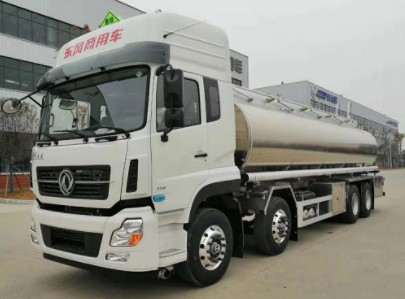 力神牌東風(fēng)天龍前四后八鋁合金油罐車 力神牌東風(fēng)天龍前四后八鋁合金油罐車