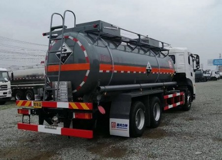 國(guó)六東風(fēng)天龍后八輪腐蝕性物品罐式運(yùn)輸車圖片 國(guó)六東風(fēng)天龍后八輪腐蝕性物品罐式運(yùn)輸車圖片