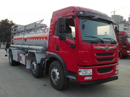 解放龍V小三軸前四后四SLS5253GFWC5V型腐蝕性物品罐式運(yùn)輸車(chē) 解放龍V小三軸前四后四SLS5253GFWC5V型腐蝕性物品罐式運(yùn)輸車(chē)