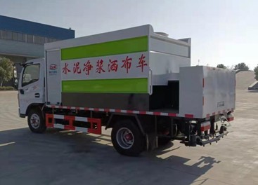 國六東風多利卡水泥凈漿灑布車_廠家_圖片_型號_價格