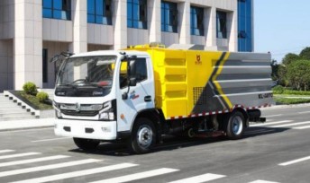 國六東風(fēng)大多利卡中置吸塵車_凱力風(fēng)牌KLF5120TXCE6型吸塵車