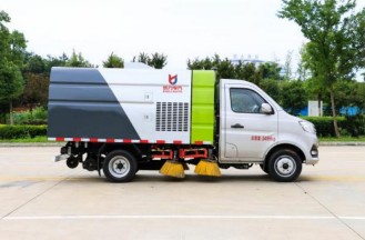 國(guó)六長(zhǎng)安掃路車_2990軸距_凱力風(fēng)牌KLF5030TSLS6型掃路車