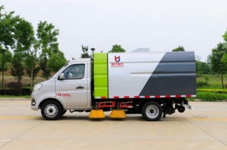 國(guó)六長(zhǎng)安掃路車_2990軸距_凱力風(fēng)牌KLF5030TSLS6型掃路車