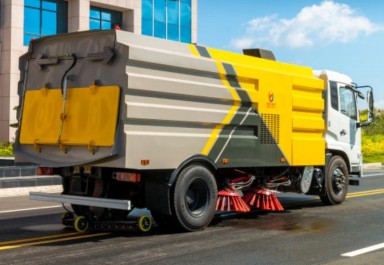 國六東風(fēng)天錦掃路車_凱力風(fēng)牌KLF5180TSLD6型掃路車