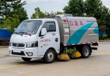 國(guó)六東風(fēng)途逸掃路車_凱力風(fēng)牌KLF5030TSLE6型掃路車