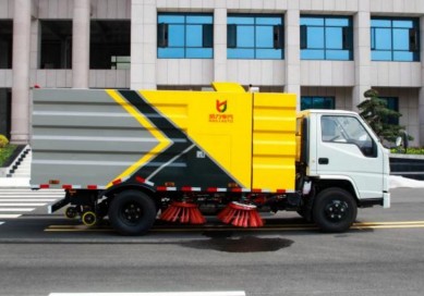 國六江鈴掃路車_凱力風牌KLF5070TSLJ6型掃路車