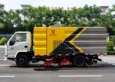 國六江鈴掃路車_凱力風牌KLF5070TSLJ6型掃路車