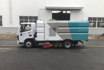 國六東風(fēng)多利卡洗掃車_凱力風(fēng)牌KLF5070TXSE6型洗掃車