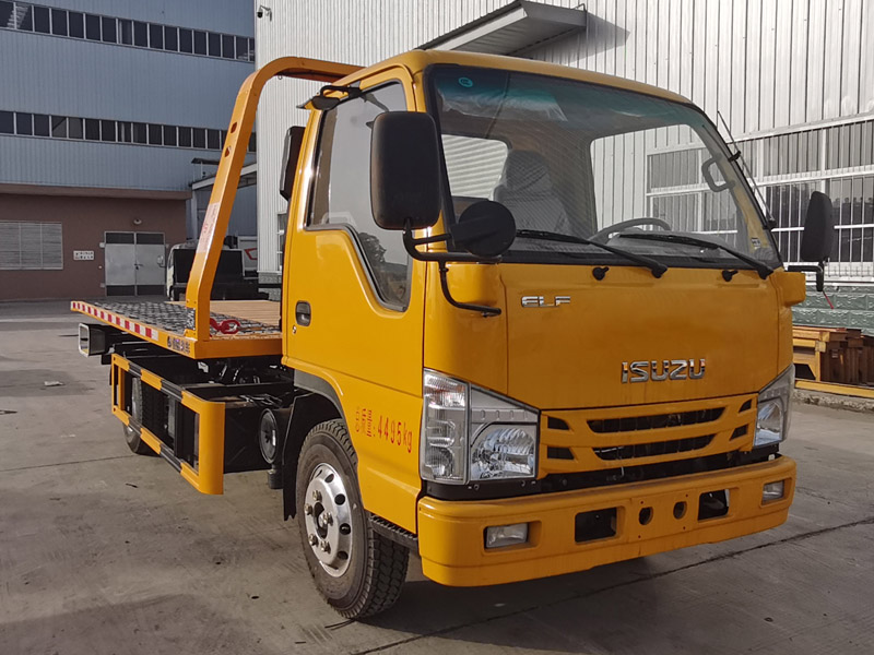 慶鈴五十鈴一拖二藍(lán)牌清障車