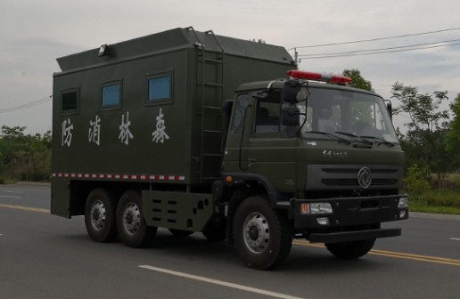 東風民用六驅(qū)餐廚車_東風六驅(qū)自行式炊事車