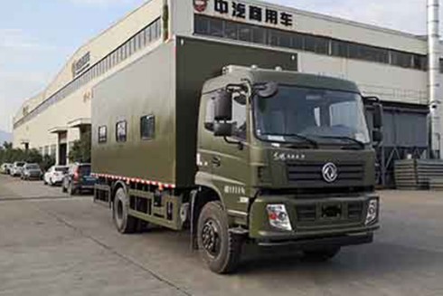 12人四驅(qū)越野住宿車_東風四驅(qū)宿營車