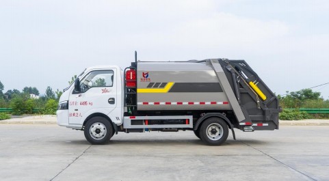5.3方東風(fēng)途逸壓縮垃圾車_凱力風(fēng)牌KLF5040ZYSE6型壓縮式垃圾車