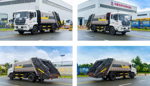 13方東風(fēng)天錦壓縮垃圾車_凱力風(fēng)牌KLF5160ZYSD6型壓縮式垃圾車