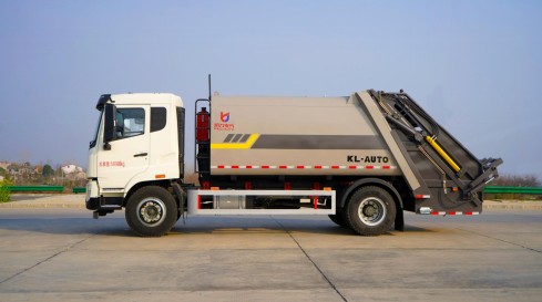 15方重汽V5-X壓縮垃圾車_凱力風牌KLF5182ZYSZ6型壓縮式垃圾車