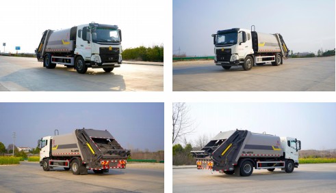 15方重汽V5-X壓縮垃圾車_凱力風牌KLF5182ZYSZ6型壓縮式垃圾車