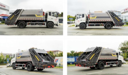 16方東風(fēng)天錦壓縮垃圾車_凱力風(fēng)牌KLF5181ZYSD6型壓縮式垃圾車