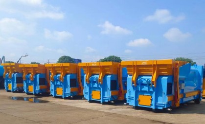 10方移動(dòng)式壓縮垃圾箱_10方移動(dòng)式壓縮垃圾站