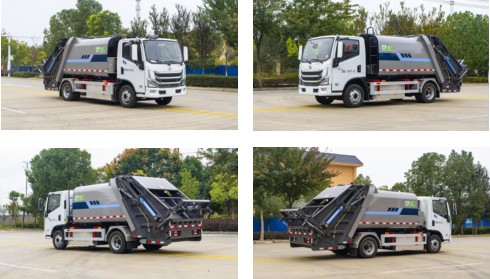 7方上汽躍進(jìn)純電動(dòng)壓縮垃圾車