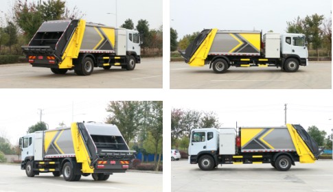 13方東風多利卡d9純電動壓縮垃圾車