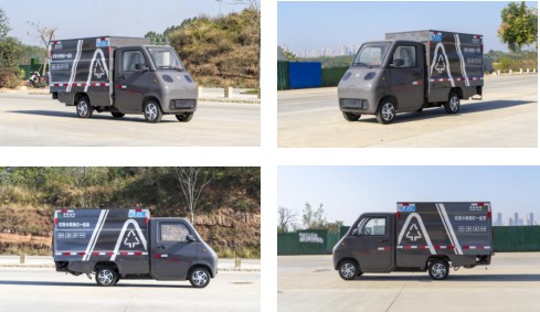 吉利小神童3方純電動(dòng)密閉式桶裝垃圾車