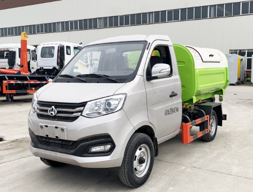 河北長(zhǎng)安(后單輪)勾臂垃圾車
