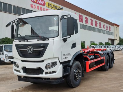 東風(fēng)天錦后雙橋勾臂垃圾車
