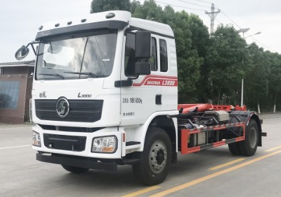 18噸陜汽德龍L3000勾臂垃圾車_HDW5184ZXXSX6型車廂可卸式垃圾車 18噸陜汽德龍L3000勾臂垃圾車_HDW5184ZXXSX6型車廂可卸式垃圾車