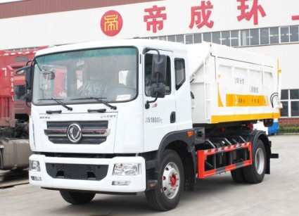 14噸東風多利卡D9伸縮臂勾臂垃圾車