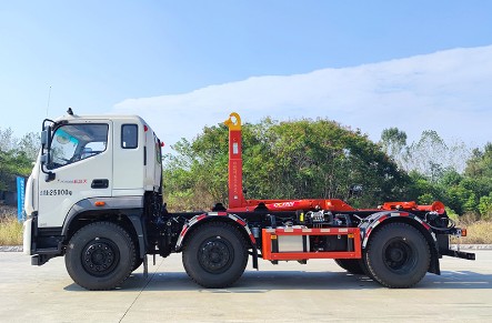 20T噸福田瑞沃大金剛ES7小三軸勾臂垃圾車(chē)