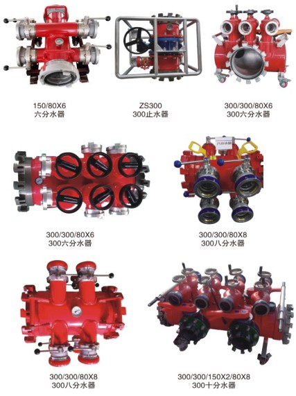 大口徑遠(yuǎn)程供水消防車(chē)配件