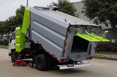 國(guó)六江鈴洗掃車_中潔牌XZL5073TXS6型洗掃車